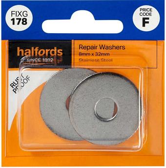 Halfords Repair Washers 8mmx32mm (FIXG178)