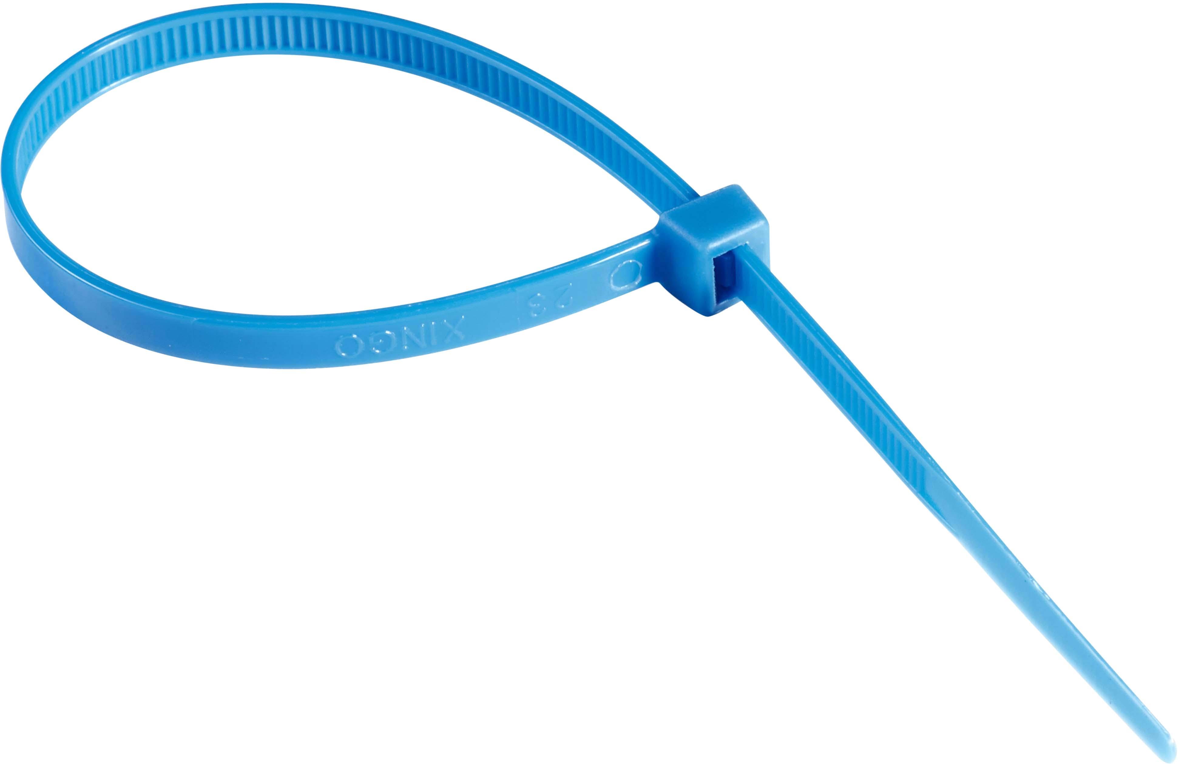 Halfords Cable Ties 200mm Blue (FIXG185)