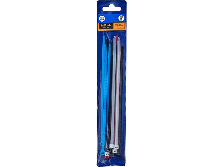 Halfords Cable Ties 200mm (FIXG187)