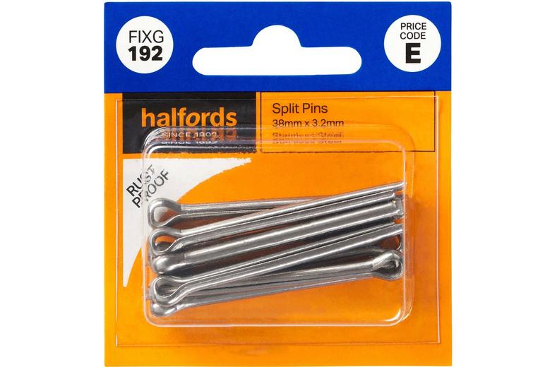 Halfords Split Pins 38mmx3.2mm (FIXG192) Halfords Split Pins 38mmx3.2mm (FIXG192)