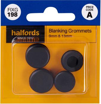 Halfords Blanking Grommets 9 & 13mm (FIXG198)