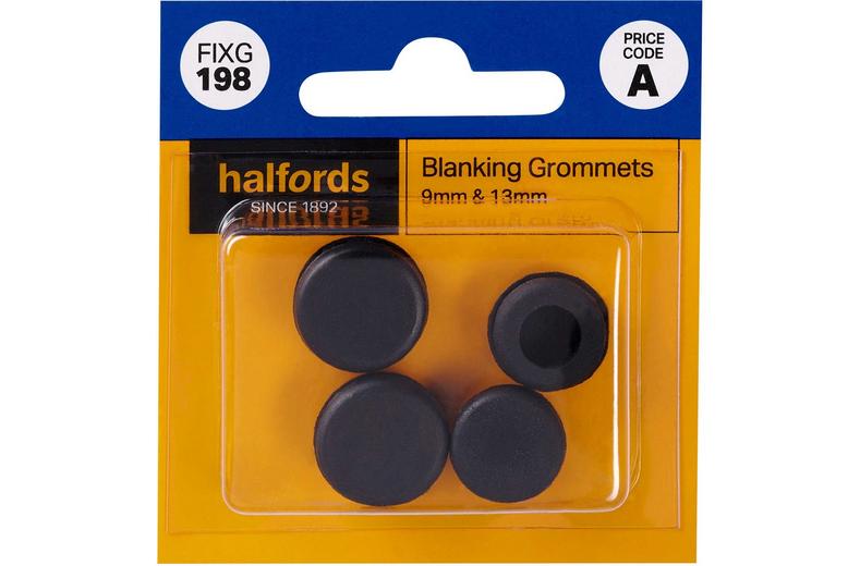 Halfords Blanking Grommets 9 & 13mm (FIXG198) Halfords Blanking Grommets 9 & 13mm (FIXG198)