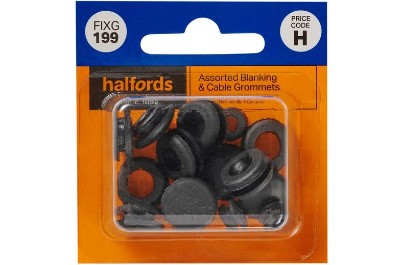 The Halfords Assorted Blanking & Cable Grommets (FIXG199) The Halfords Assorted Blanking & Cable Grommets (FIXG199)
