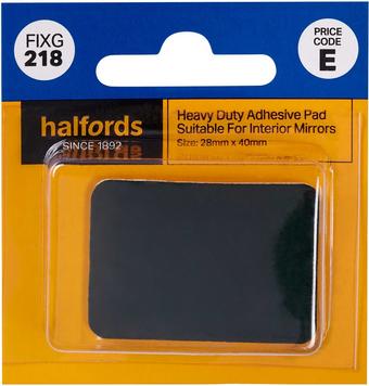 Halfords Heavy Duty Adhesive Pad (FIXG218)