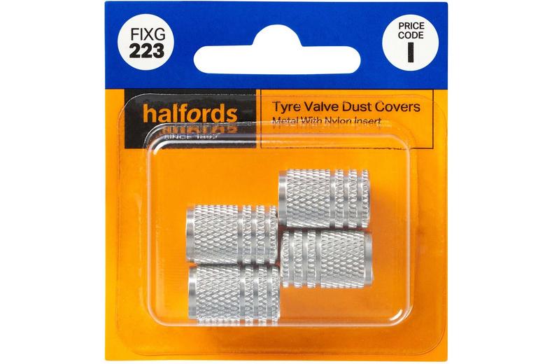 Halfords Metal Valve Cap - Nylon Insert (FIXG223) Halfords Metal Valve Cap - Nylon Insert (FIXG223)