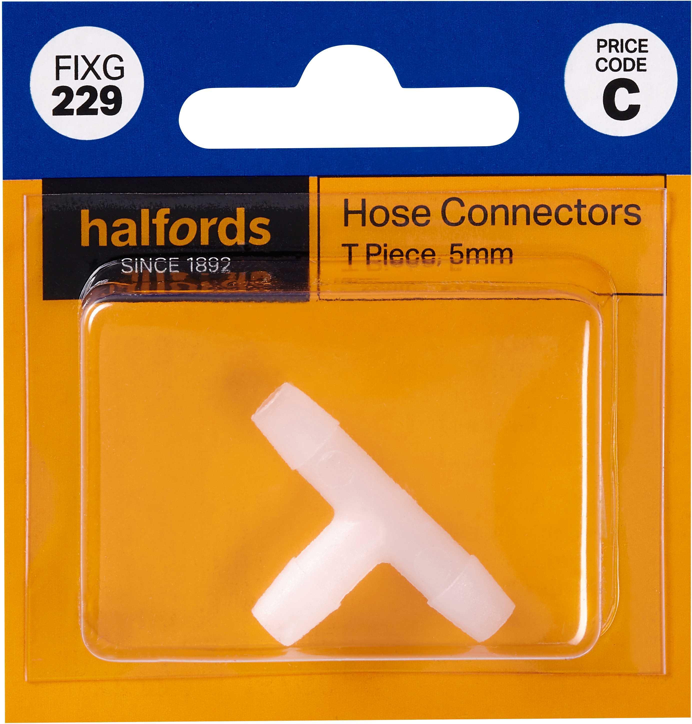 Halfords Hose Connectors 5mm T Piece (FIXG229)