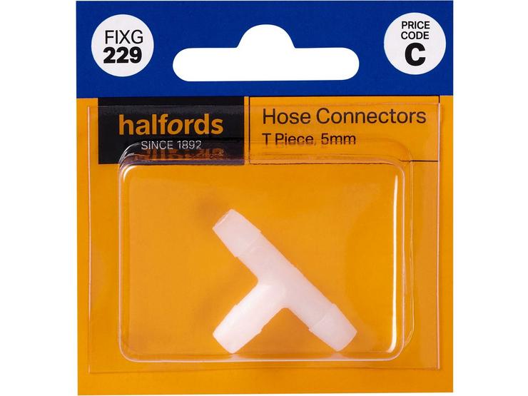 Halfords Hose Connectors 5mm T Piece (FIXG229)