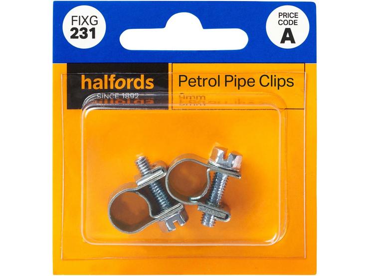 Halfords Petrol Clips 9mm (FIXG231)