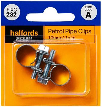 Halfords Petrol Clips 10-12mm (FIXG232)