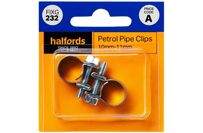 Halfords Petrol Clips 10-12mm (FIXG232) Halfords Petrol Clips 10-12mm (FIXG232)