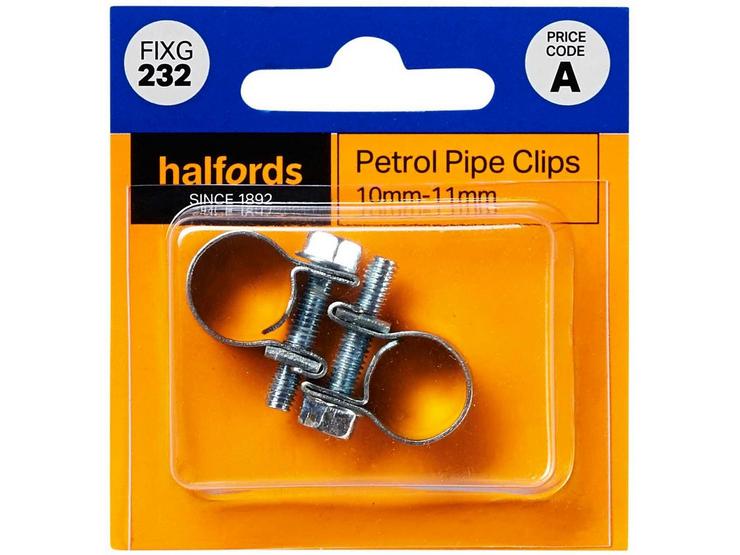 Halfords Petrol Clips 10-12mm (FIXG232)