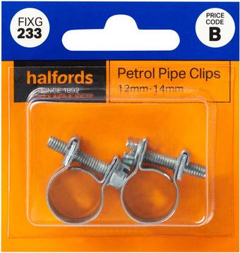 Halfords Petrol Clips 12-14mm (FIXG233)