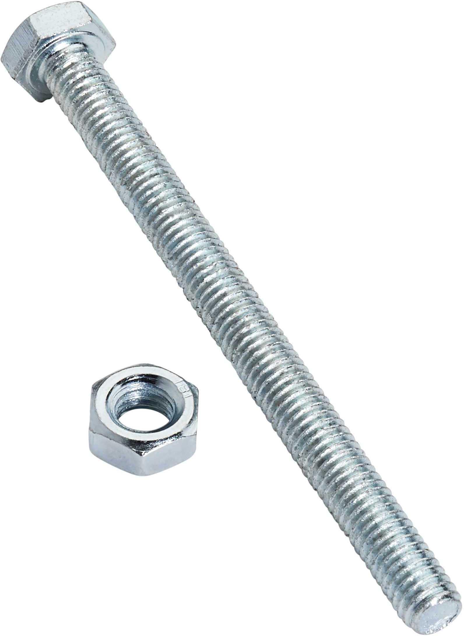 Halfords Set Screws & Nuts M6 x 75mm (FIXG237)