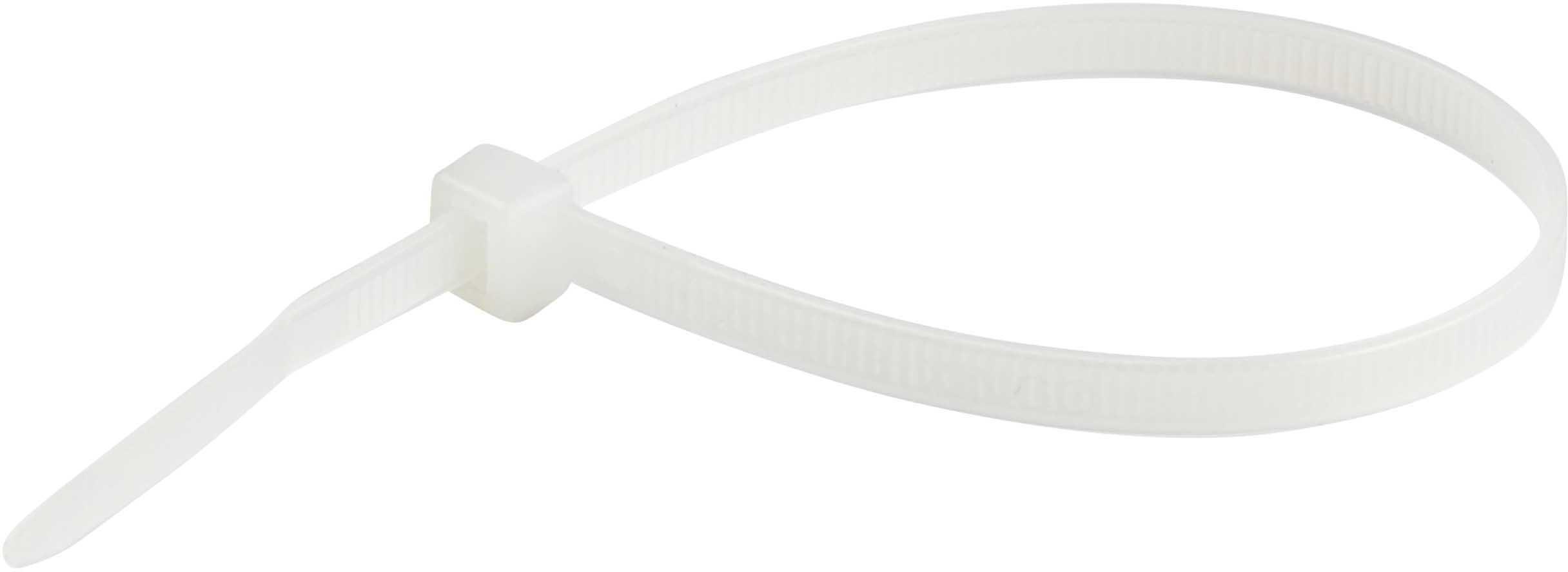 Halfords Cable Ties 200mm White (FIXG264)