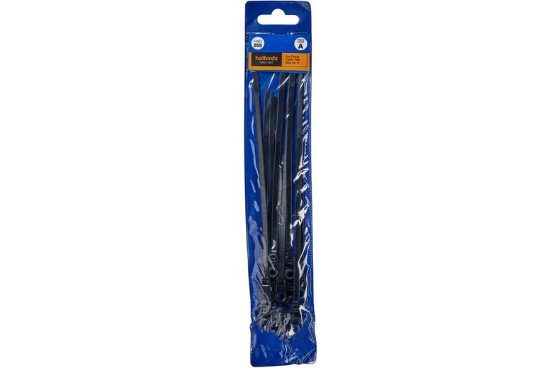 Halfords Eye Fixing Cable Ties 200mm Black (FIXG265) Halfords Eye Fixing Cable Ties 200mm Black (FIXG265)