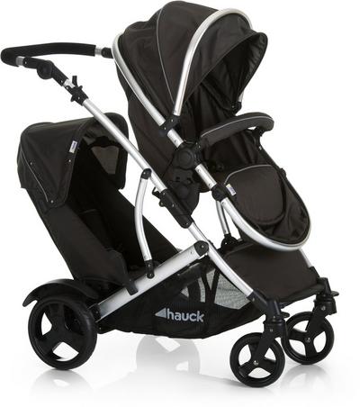Hauck Duett 2 Tandem Pushchair - Black Hauck Duett 2 Tandem Pushchair - Black