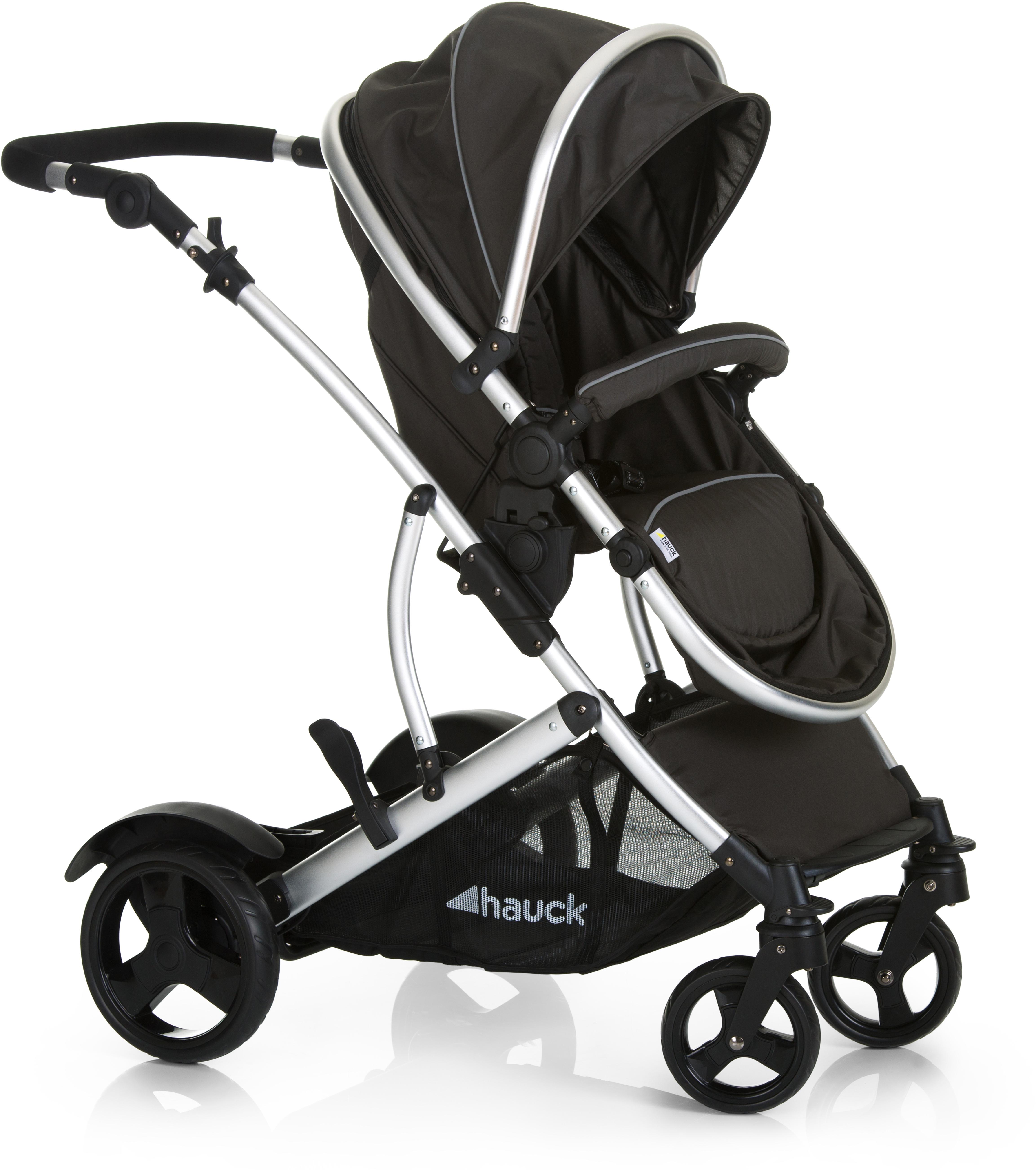 Hauck Duett Tandem Pushchair Black Halfords UK