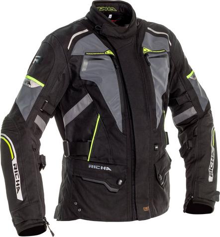 Richa Infinity Jacket Black/Fluo S Halfords UK