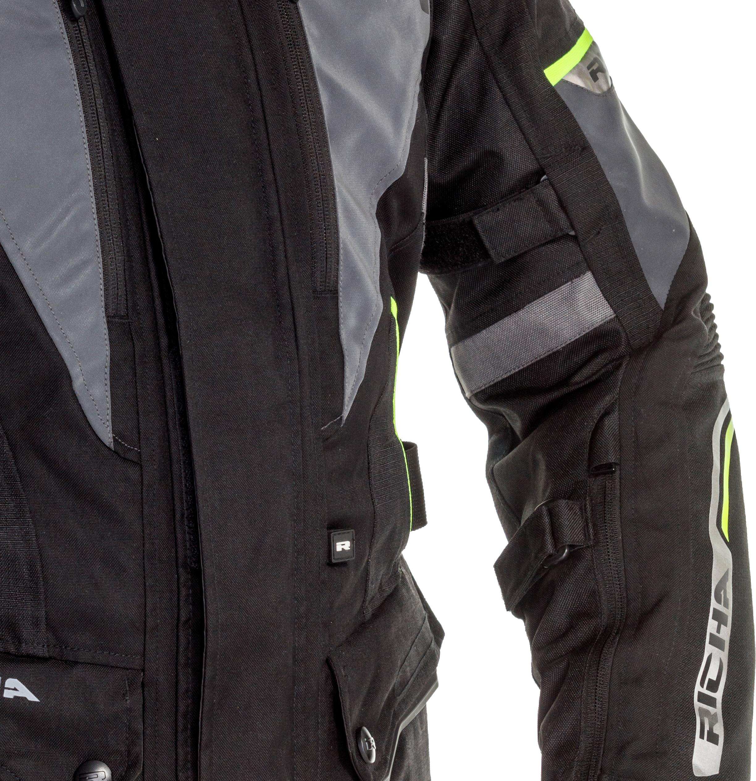 Richa Infinity 2 Jacket - Black/Fluo