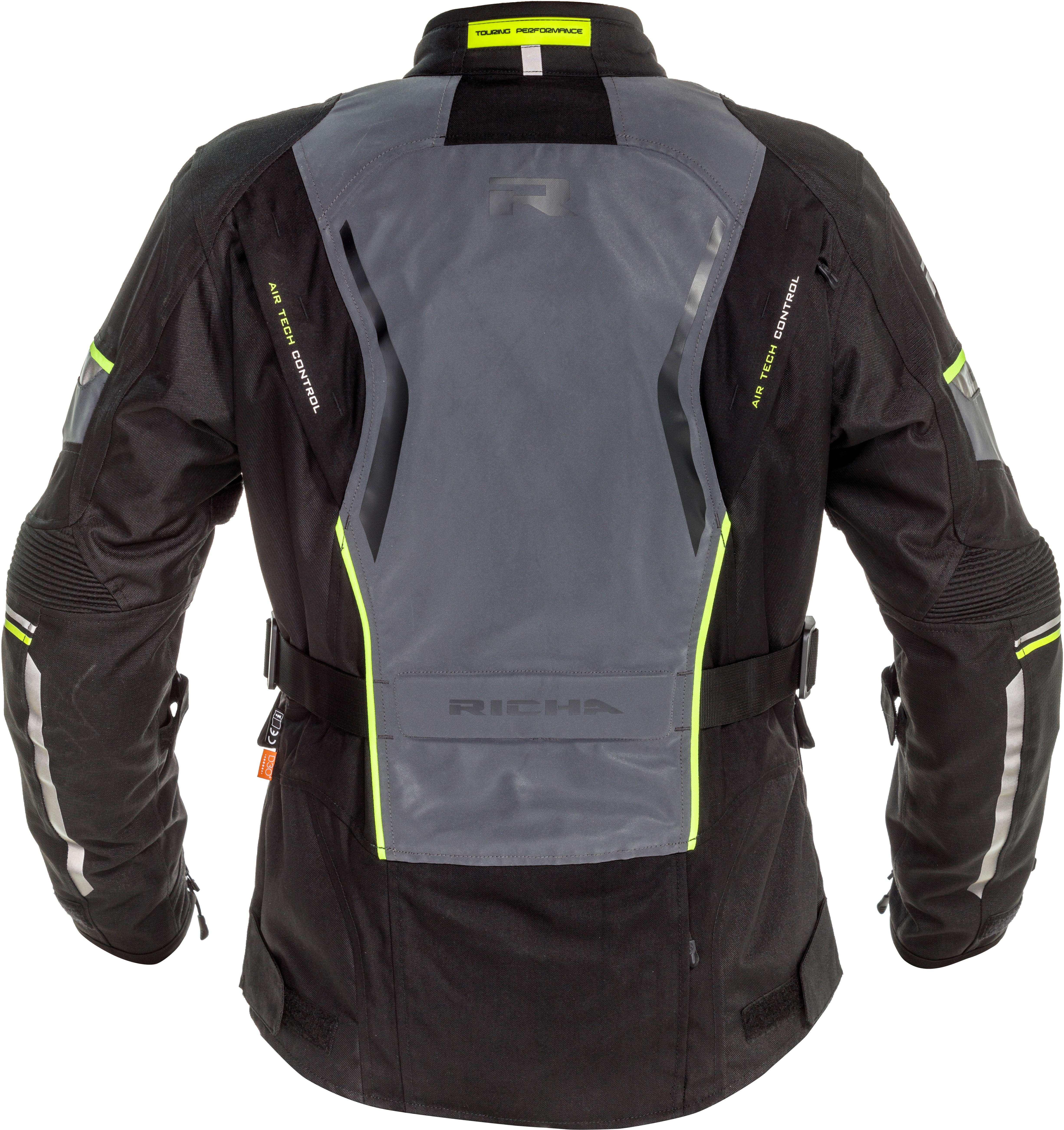 Richa Infinity 2 Jacket - Black/Fluo