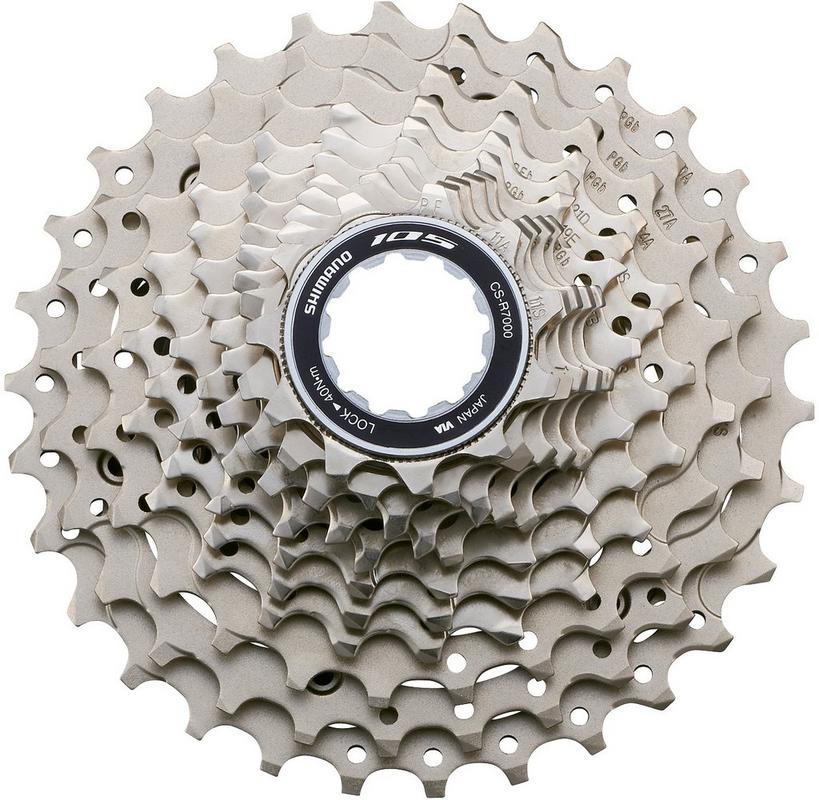 Halfords Shimano 105 Cs-R7000 11 Speed Cassette, 11-30T | Extra 8% off for BC Members