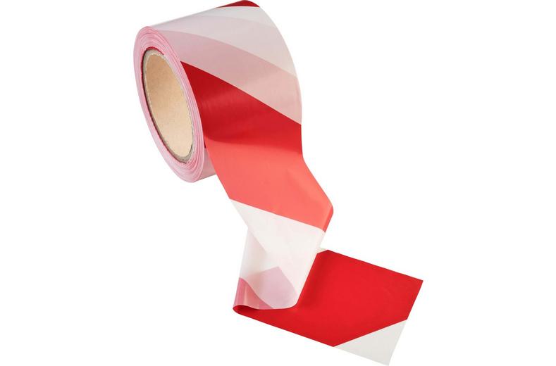 Halfords Red and White Barrier Tape (TAPE102) Halfords Red and White Barrier Tape (TAPE102)