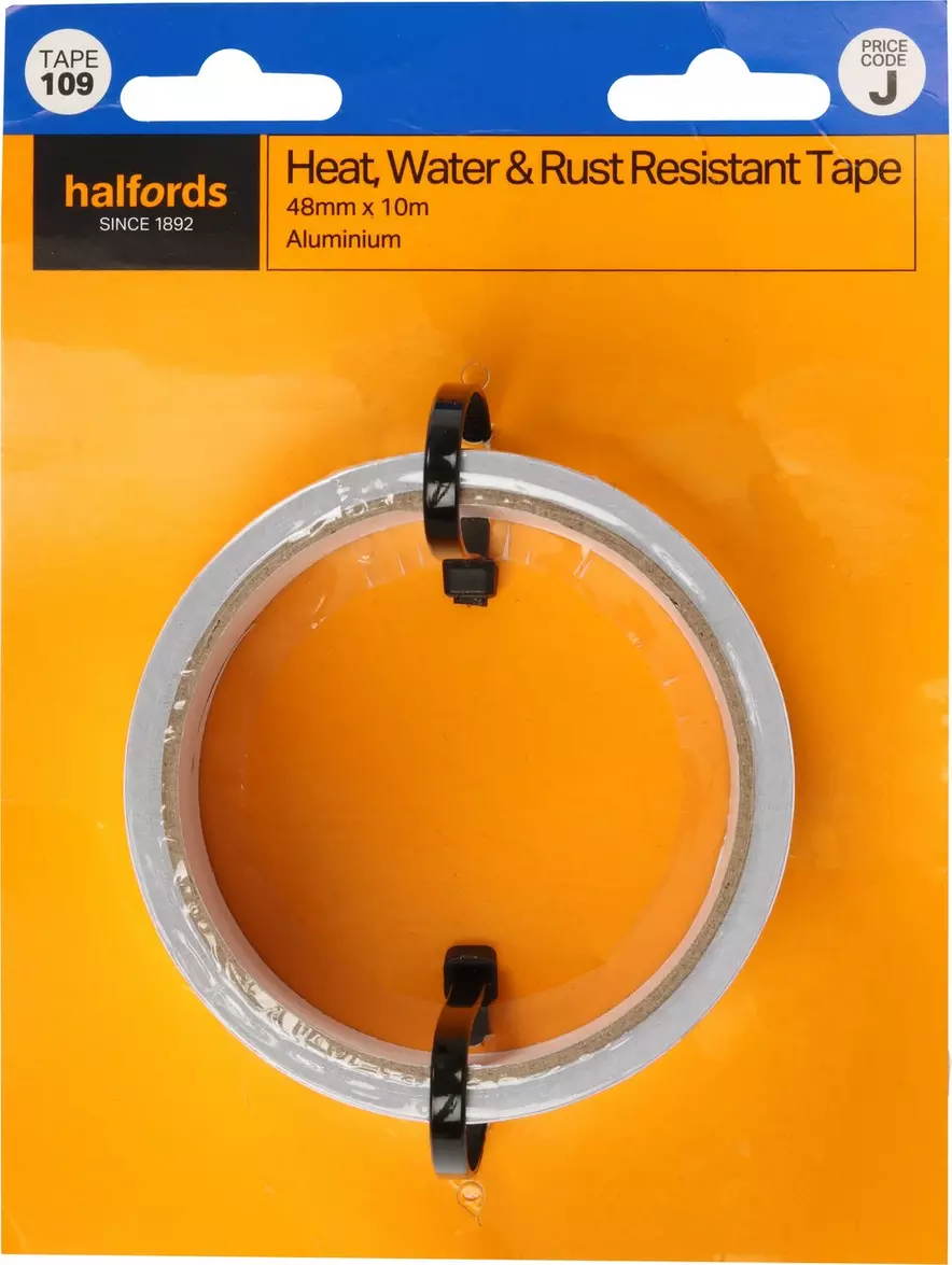 Halfords Heat, Water, Rust Resistant Tape 48mmx25m (TAPE110)