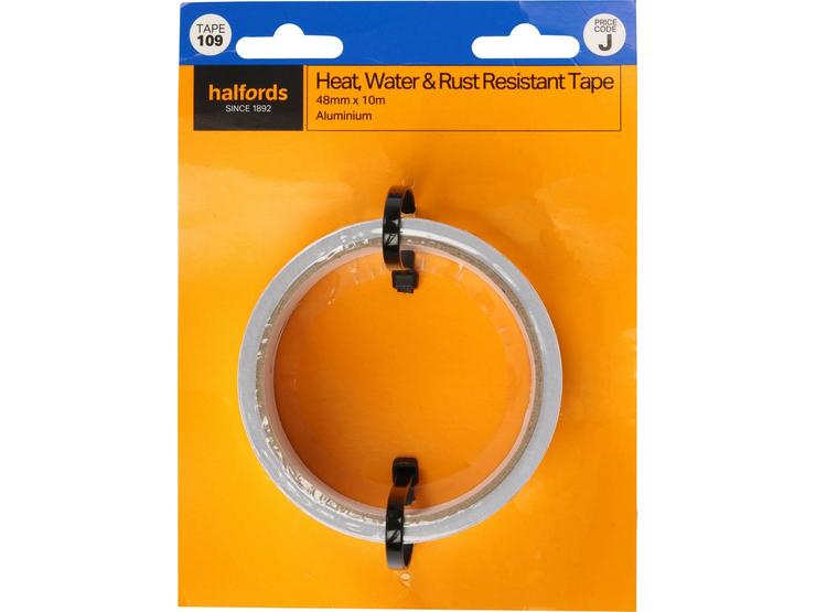 Halfords Heat, Water and Rust Resistant Tape 48mm x 10m (TAPE109)