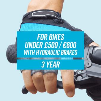 CycleCare for 3 Years With Hydraulic Brakes