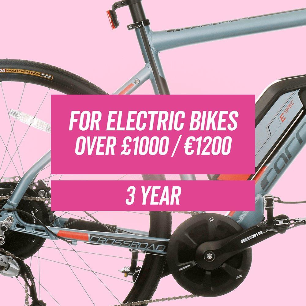 Performance E-Bike Cyclecare For 3 Years