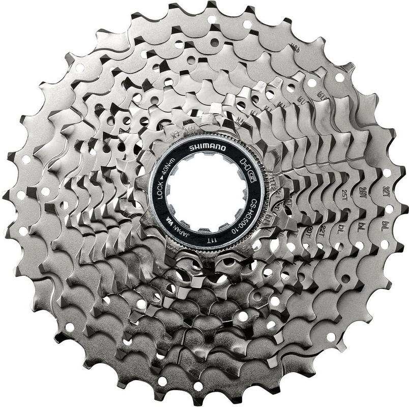 Halfords Shimano Cs-Hg500 10 Speed Cassette, 11-32T