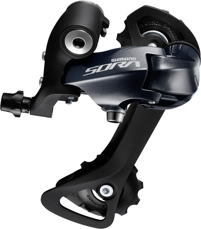 Halfords Shimano Sora Rd-R3000 9 Speed Rear Derailleur, Gs (Medium Cage)