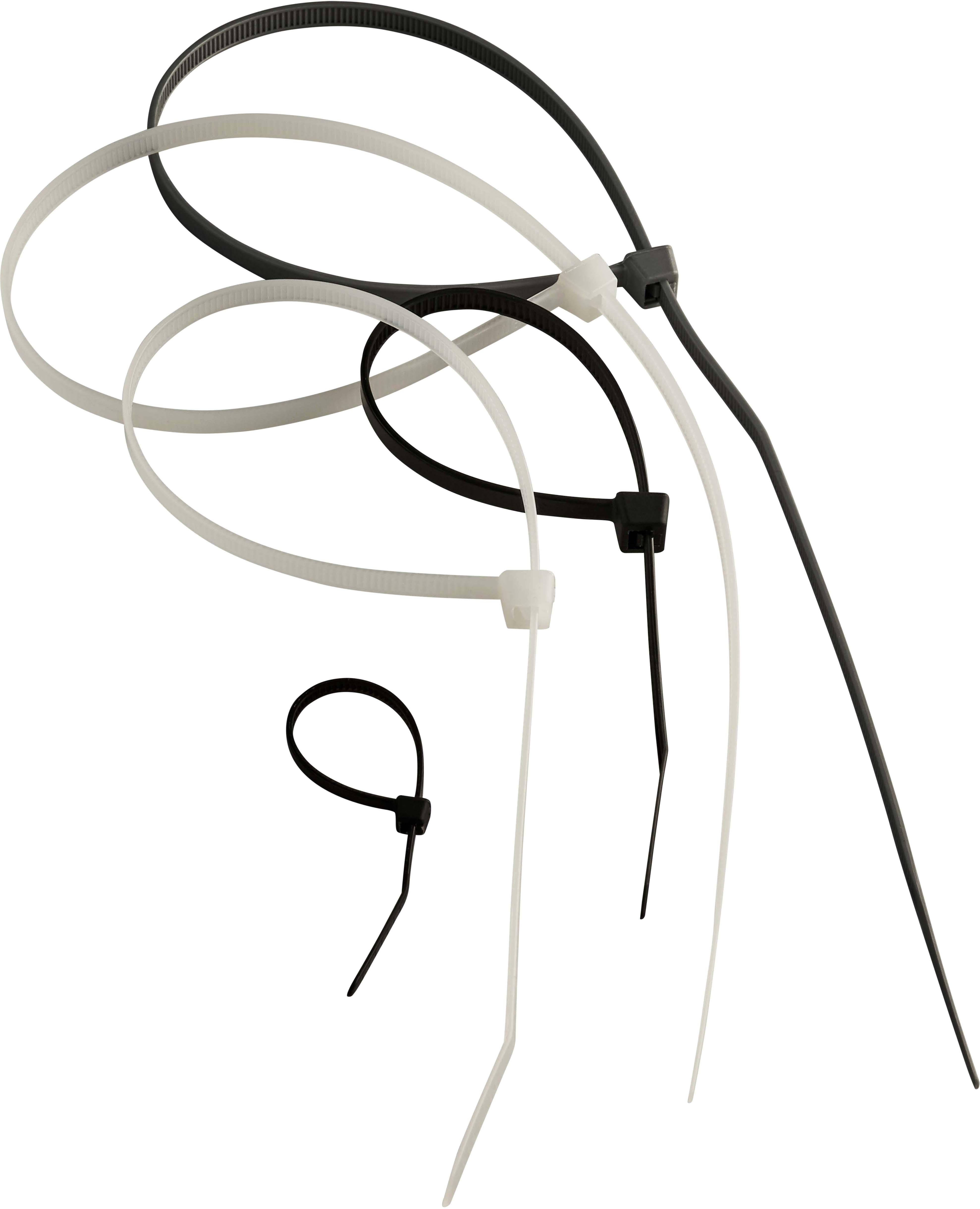 Halfords Assorted Cable Ties Pack of 600 (LBOX911)