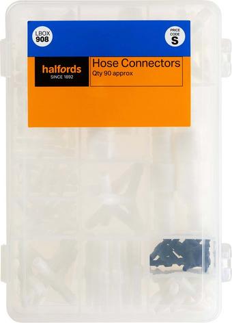 Halfords Assorted Hose Connectors (LBOX908)