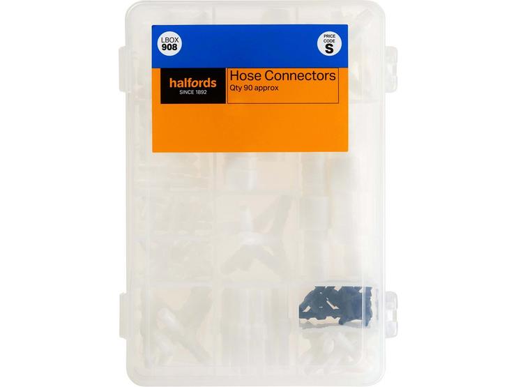 Halfords Assorted Hose Connectors (LBOX908)