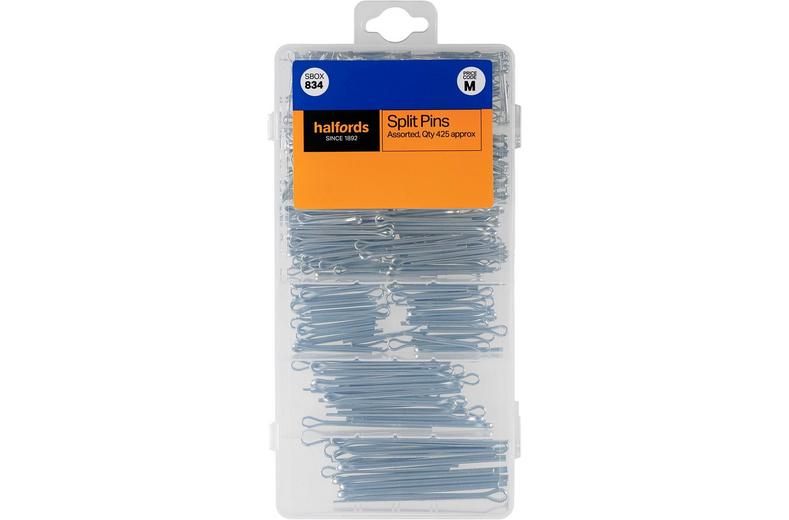 Halfords Assorted Split Pins Pack (SBOX834) Halfords Assorted Split Pins Pack (SBOX834)