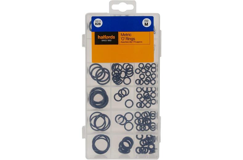 Halfords Assorted O Rings (SBOX828) Halfords Assorted O Rings (SBOX828)
