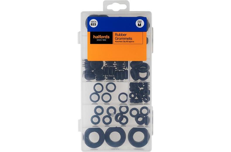 Halfords Assorted Rubber Grommets (SBOX823) Halfords Assorted Rubber Grommets (SBOX823)