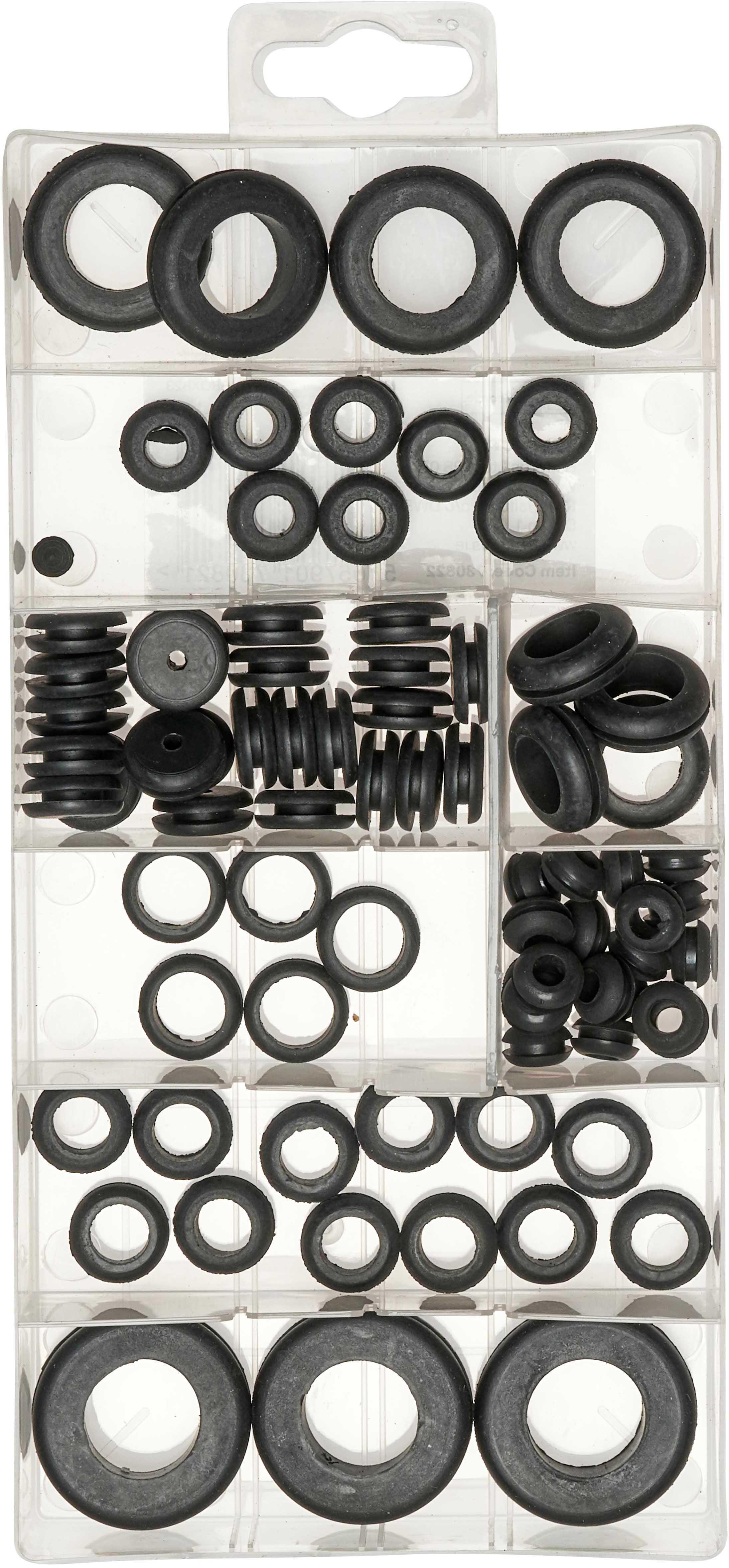 Halfords Assorted Rubber Grommets (SBOX823)