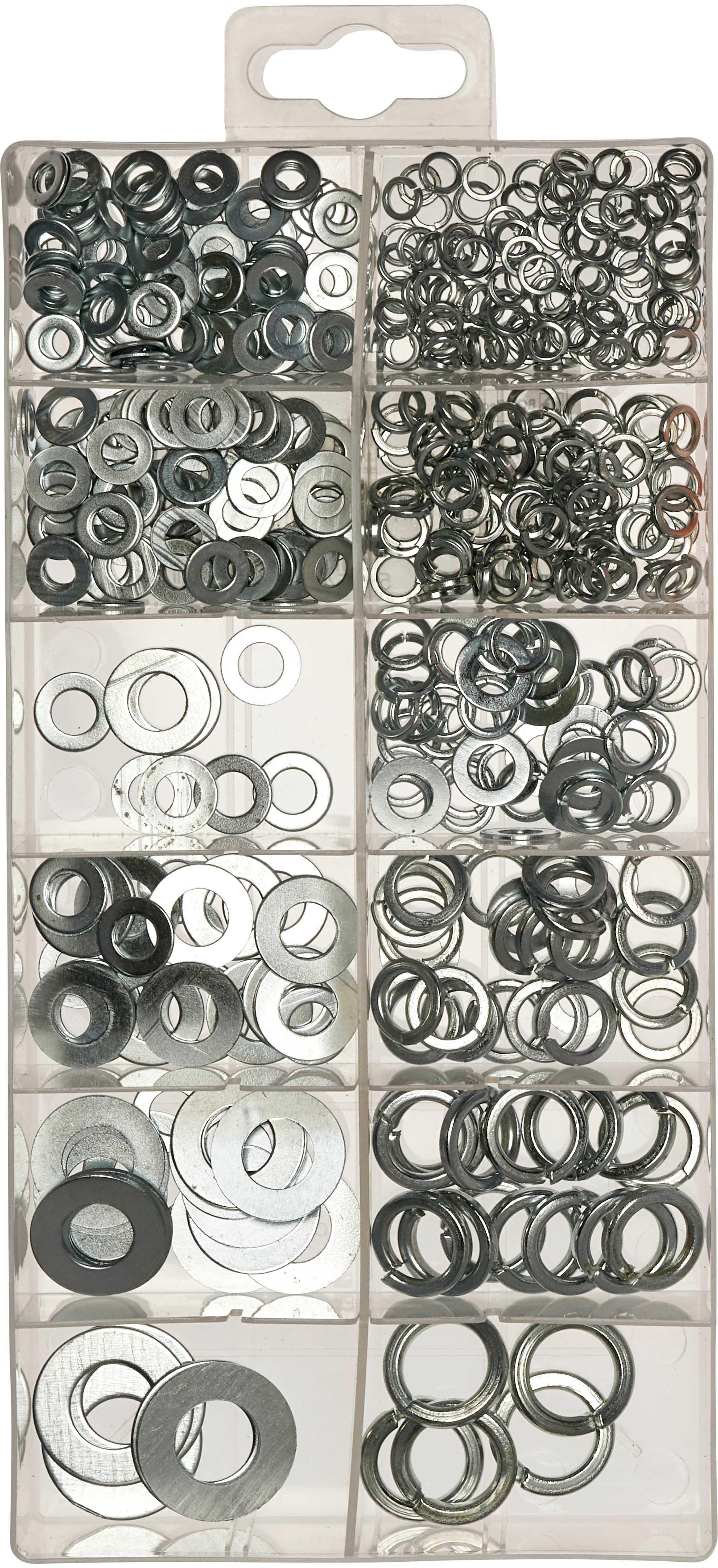 Halfords Assorted Flat & Spring Washers (SBOX813)