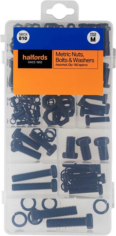 Halfords Nuts, Bolts and Washers (SBOX810) Halfords Nuts, Bolts and Washers (SBOX810)