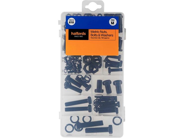Halfords Nuts, Bolts and Washers (SBOX810)