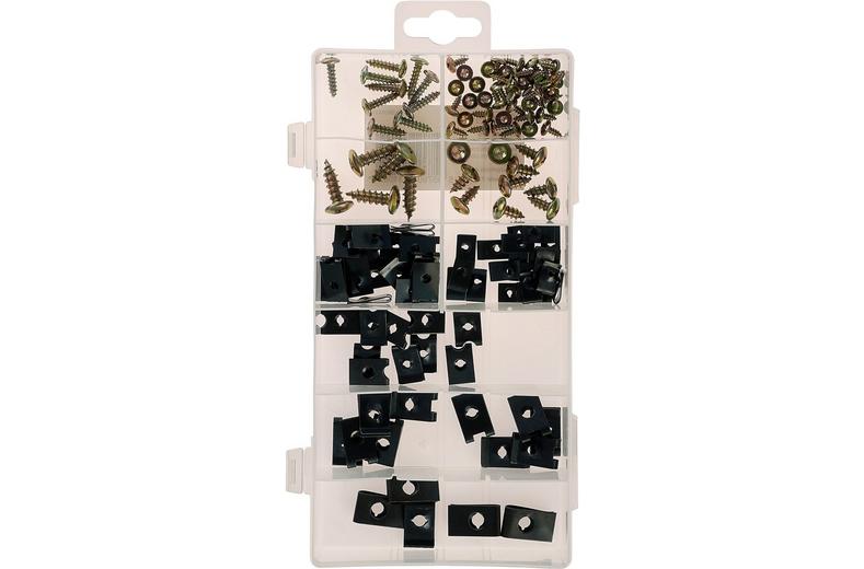 Halfords Assorted U Clips & Screws (SBOX822) Halfords Assorted U Clips & Screws (SBOX822)