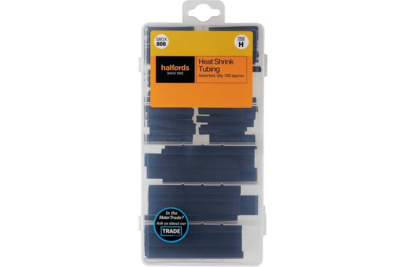 Halfords Assorted Heat Shrink Tubing (SBOX808) Halfords Assorted Heat Shrink Tubing (SBOX808)