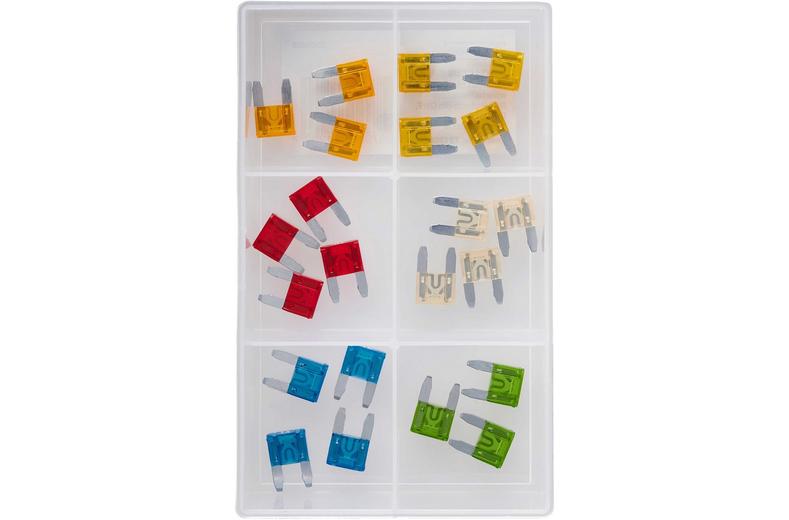 Halfords Assorted Led Mini Blade Fuses (SBOX805) Halfords Assorted Led Mini Blade Fuses (SBOX805)