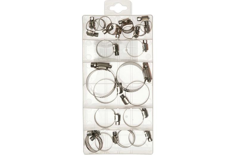 Halfords Assorted Stainless Steel Hose Clip (SBOX831) Halfords Assorted Stainless Steel Hose Clip (SBOX831)