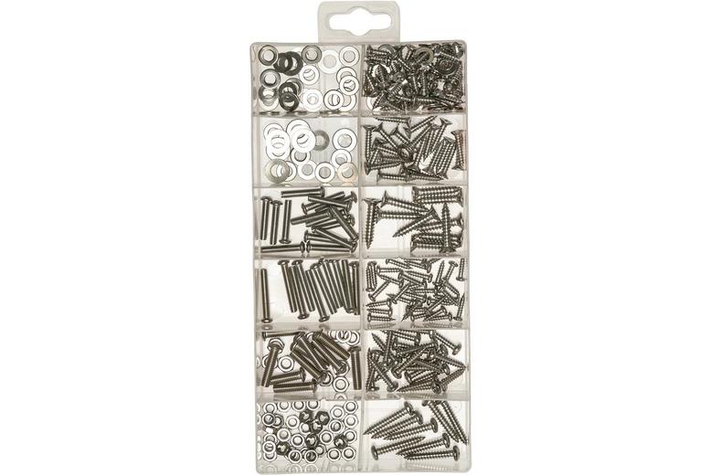 Halfords Assorted Stainless Steel Screws, Nuts & Washers (SBOX811) Halfords Assorted Stainless Steel Screws, Nuts & Washers (SBOX811)