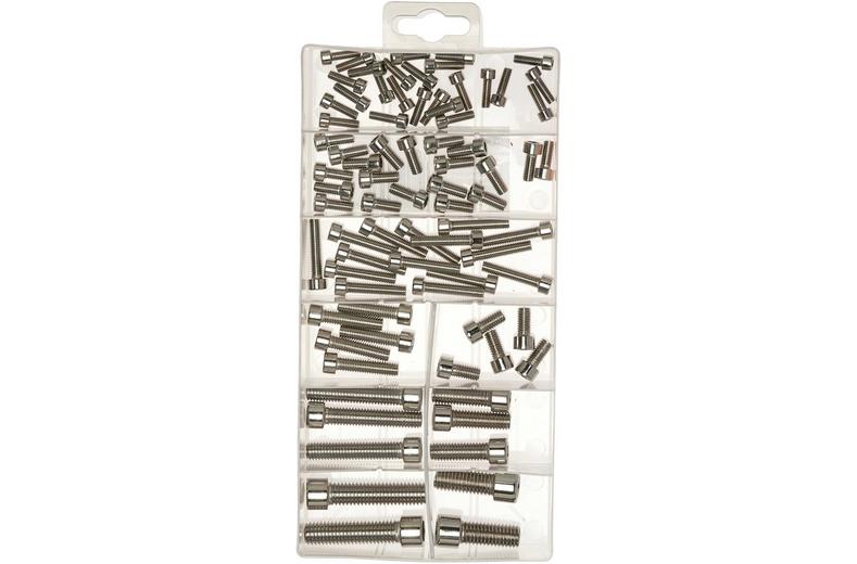 Halfords Assorted Stainless Steel Socket Cap Screws (SBOX816) Halfords Assorted Stainless Steel Socket Cap Screws (SBOX816)
