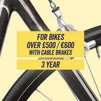 Halfords Performance Cyclecare For 3 Years With Cable Brakes | Extra 8% off for BC Members