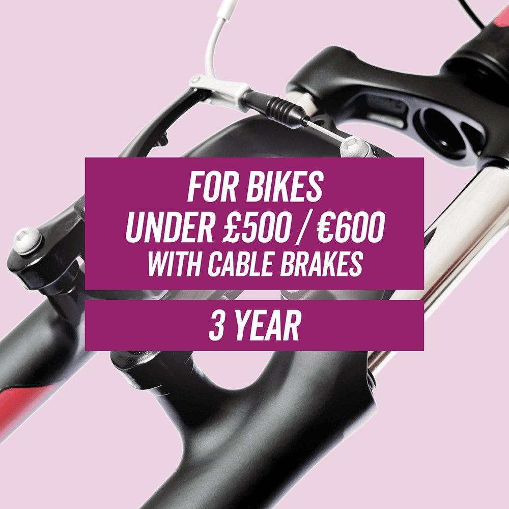 Cyclecare For 3 Years With Cable Brakes